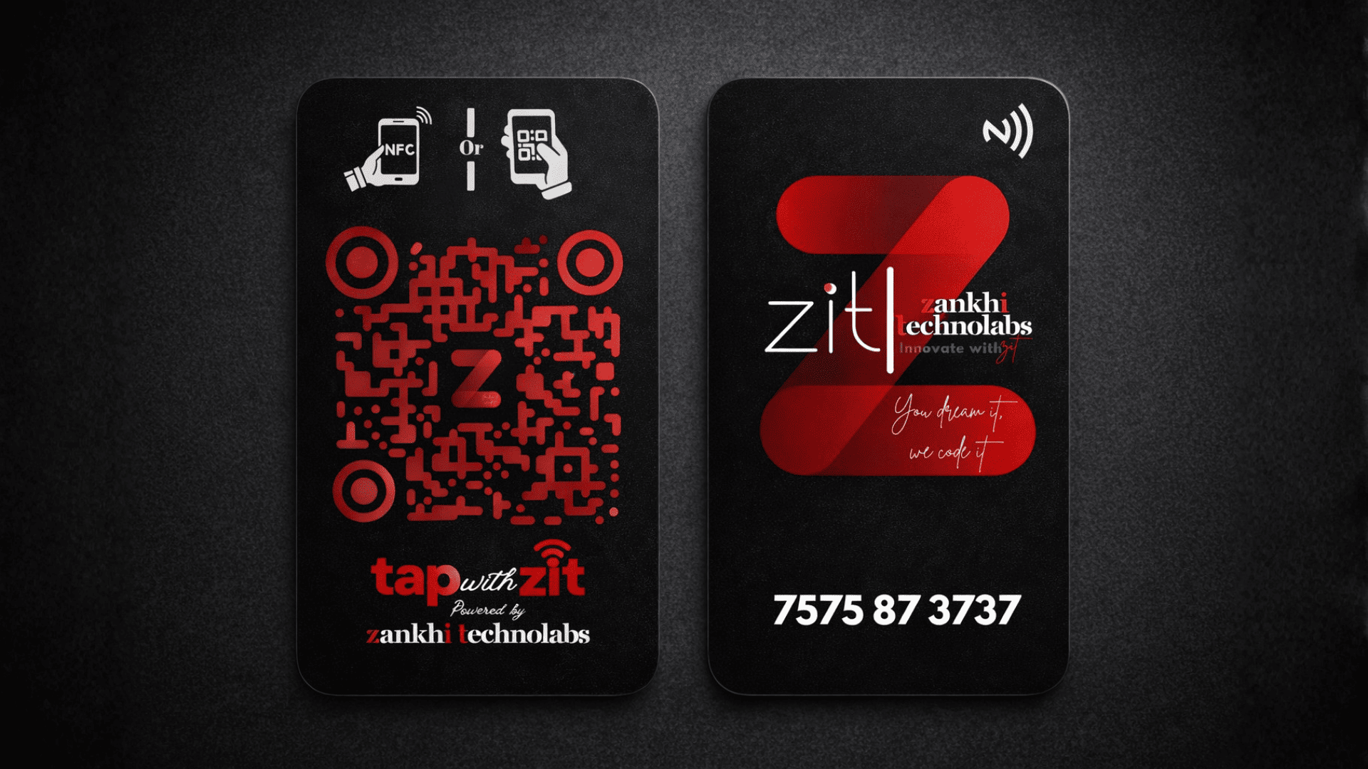 NFC Mini Website Business Card